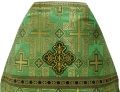 Priest Vestment, Brocade "Pokrovsky Cross" with Sewn Decorative Band