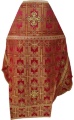 Priest Vestment, Brocade "Pokrovsky Cross" with Sewn Decorative Band