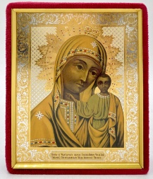 Icon of the Mother of God "Tabynskaya" 15×12