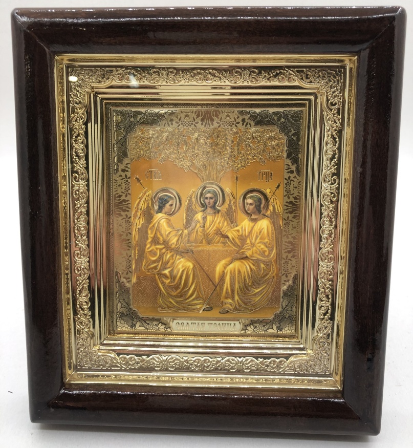 Icon of the Old Testament Trinity 18.5×17
