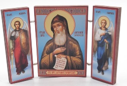 Folding Icon of Saint Venerable Anthony of the Caves
