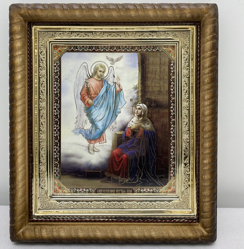 Icon of the Annunciation of the Most Holy Theotokos 22.5×25.5 cm