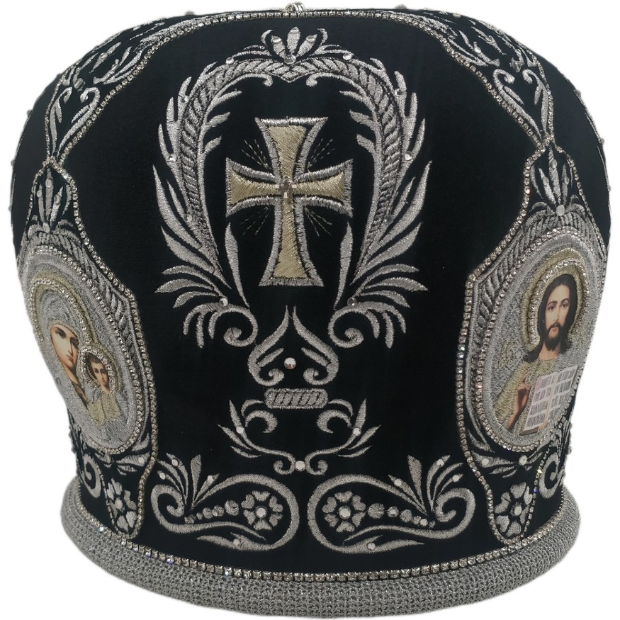 Mitre "Cross in a Wreath"