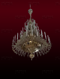 Three-tier Chandelier for 56 Candles No. 43