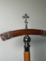 Abbot's Staff with Cross, silver-plated