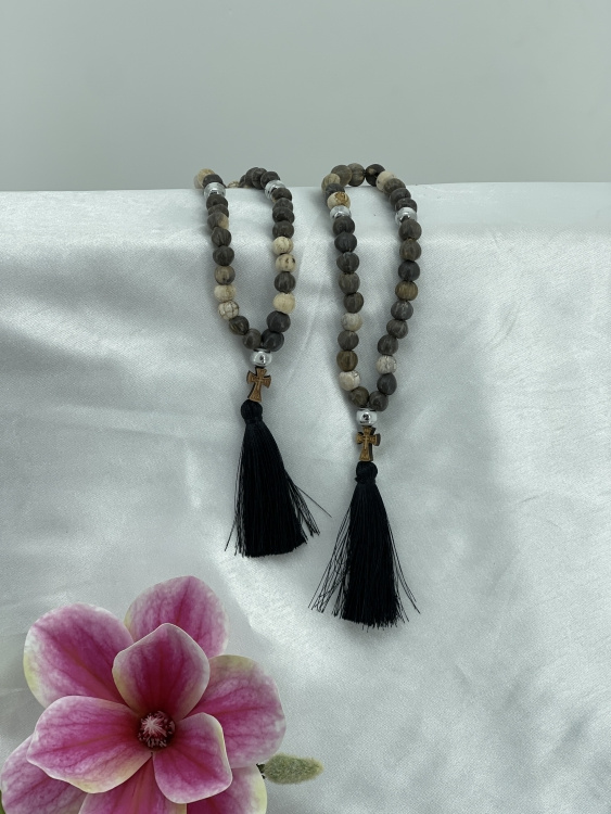 Prayer beads "Tears of the Theotokos" with 30 beads