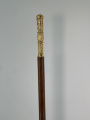 Abbot's Staff, Gilded, Height 143 cm