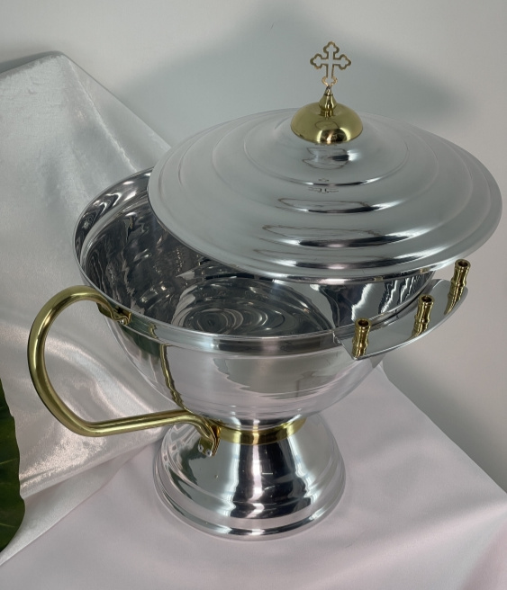 Holy Water Font 7L (with Handles)