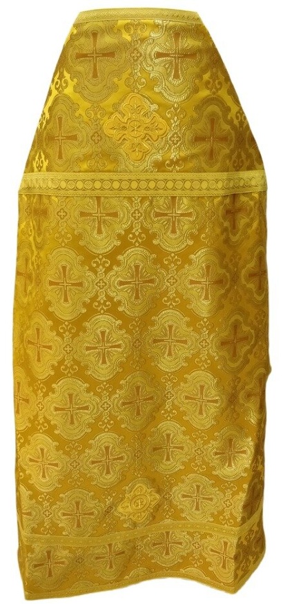 Priest Vestments, Brocade "Paschal Cross" with Sewn Galloon