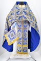 Priest Vestments, Brocade "Paschal Cross" with Sewn Galloon