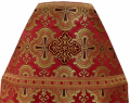 Priest Vestments, Brocade "Paschal Cross" with Sewn Galloon
