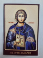 Laminated Icon of Holy Martyr Valery