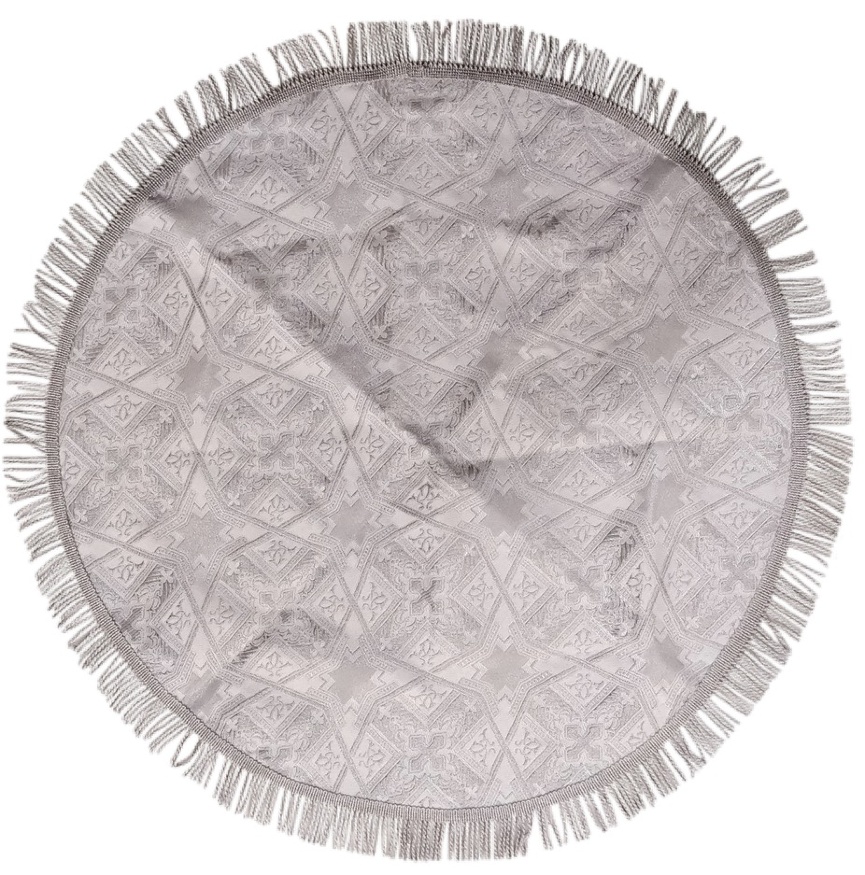 Round Cover Brocade Fabric Ф65