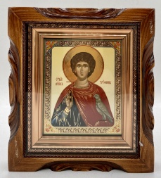Icon of Holy Hieromartyr Tryphon 19x17