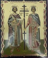 Icon of Saints Constantine and Helen 24x20cm