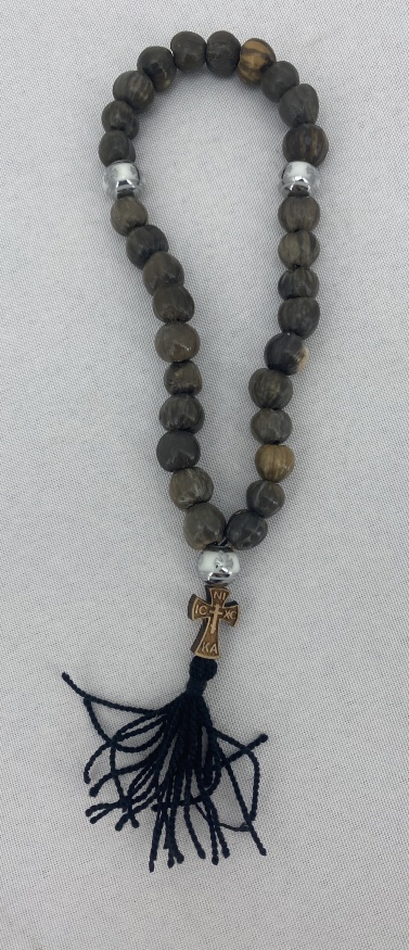 Car Pendant Prayer Rope "Tears of the Theotokos" for 30 beads