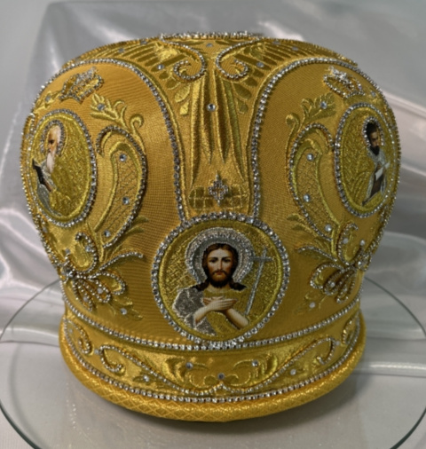 Miter "Crown with Evangelists"