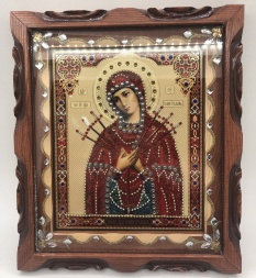 Icon of the Mother of God "Seven Arrows" 31×27