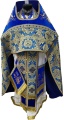 Priest Vestments Combined from Brocade, with Embroidered Epitrachelion, Embroidery "New Pattern"