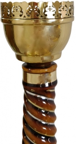 Ceramic Candlestick for 56 Candles No. 5-5-1