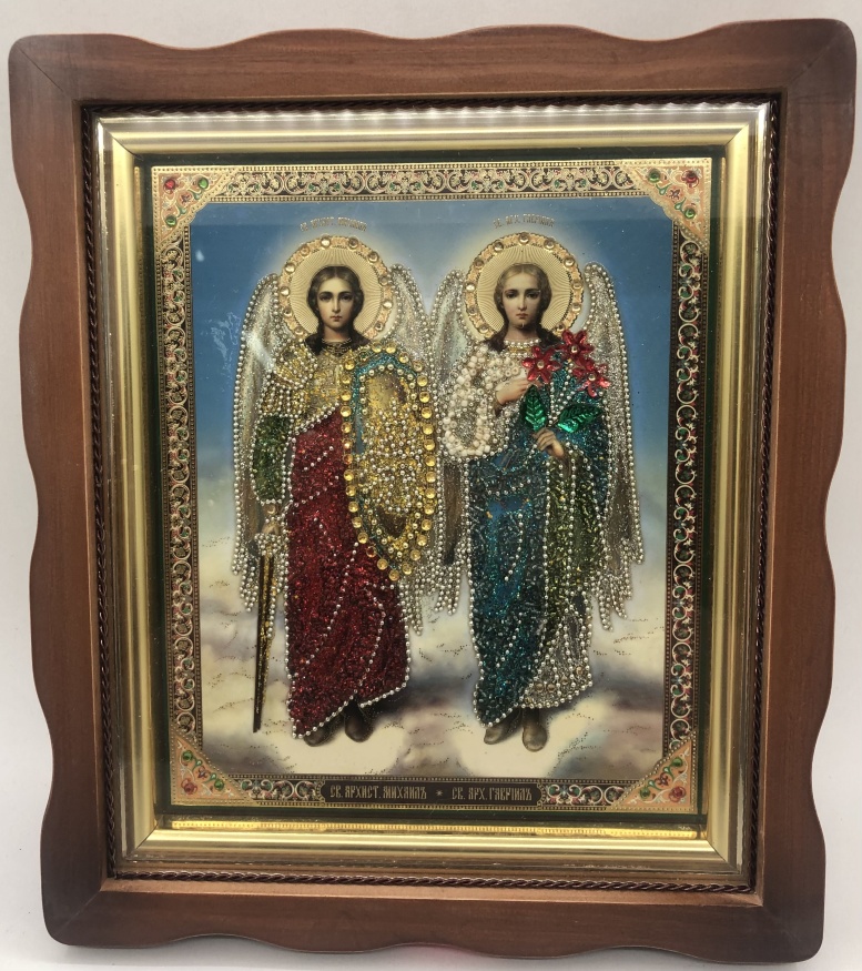 Icon of Holy Archangels Michael and Gabriel