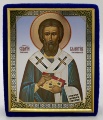 Icon of Holy Hieromartyr Valentine of Interamna 15x12