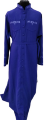 Cassock with blue embroidery, dress style, tiar fabric