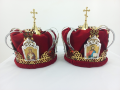 Wedding Crowns (pair) Ø20cm height 25cm