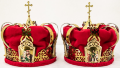 Wedding Crowns (pair) Ø20cm height 25cm