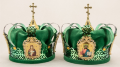 Wedding Crowns (pair) Ø20cm height 25cm