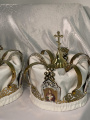 Wedding Crowns (pair) Ø20cm height 25cm