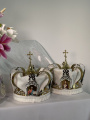 Wedding Crowns (pair) Ø20cm height 25cm