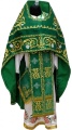 Embroidered Vestment on Velvet, Embroidered Center with Icons, Embroidered Galloon