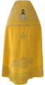 Priest Vestments, Embroidered on Aloba, Embroidery "Circle" with Embroidered Galloon