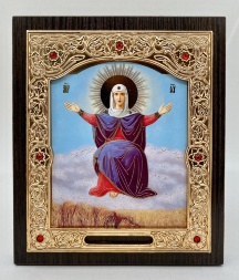 Icon of the Mother of God "Provider of Bread" 15x18