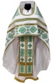 Priest Vestments, Embroidered on Gabardine, Embroidery "Kolo" with Sewn-On Galloon