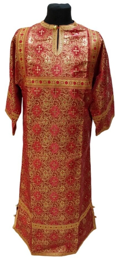 Sticharion made of brocade (economy), altar server’s