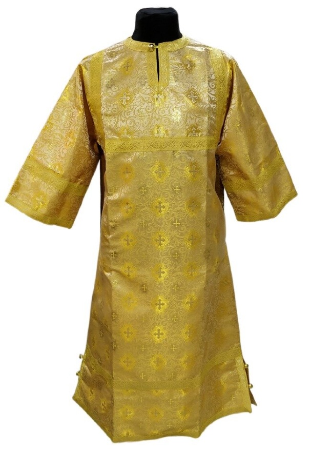 Sticharion made of brocade (economy), altar server’s
