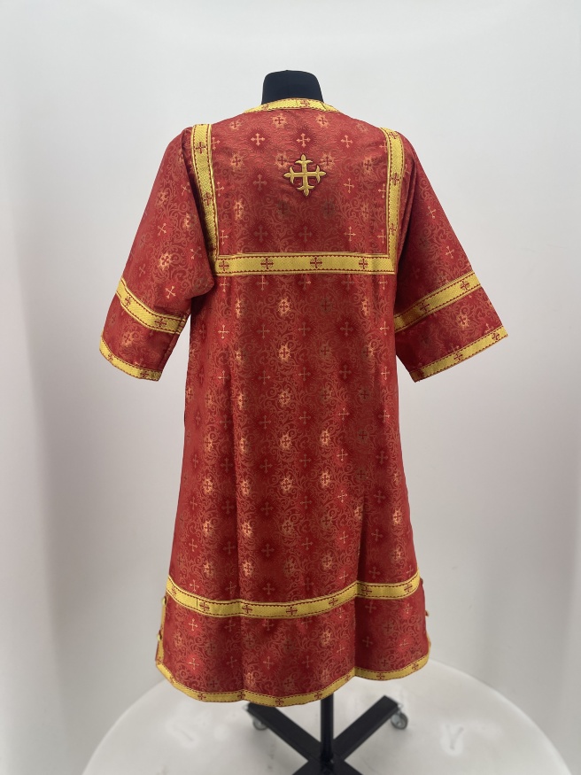 Sticharion made of brocade (economy), altar server’s