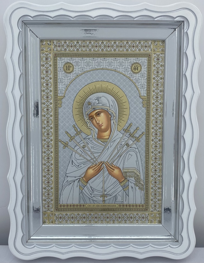 Icon of the Mother of God "Seven Arrows" 40×29.5