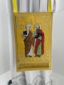 Embroidered Nabedrennik with Icon of Saints Peter and Paul
