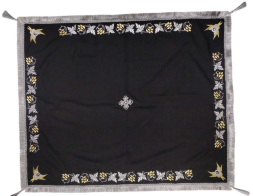 Vestment Cover "Grapes" with Deluxe Fringe