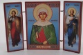 Triptych of Holy Martyr Antonina