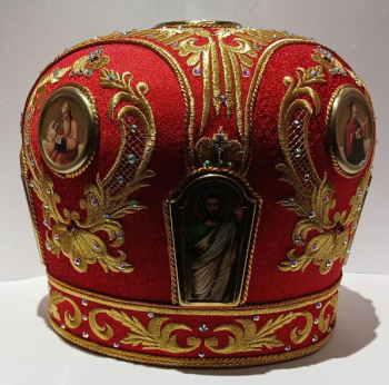 Mitre "Crown with Evangelists"