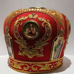 Mitre "Crown with Evangelists"