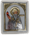 Icon on Plaster and Stand, in Plexiglass