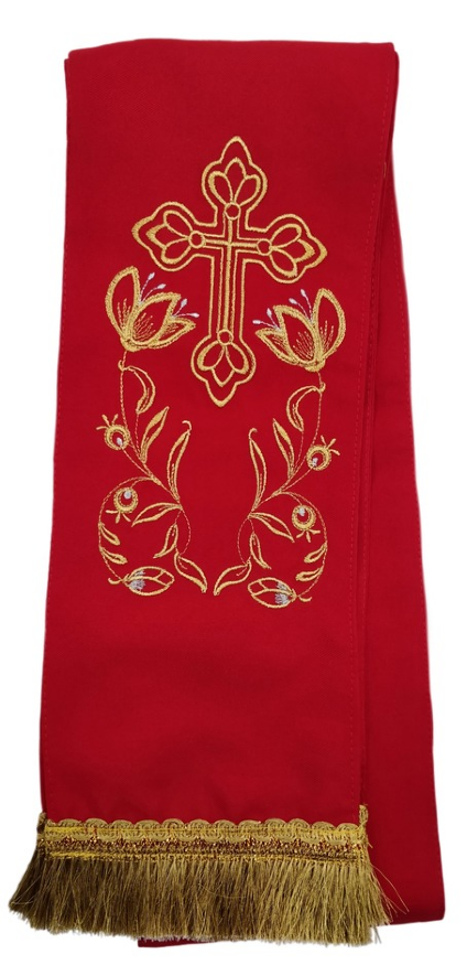 Bookmark "Cross with Pattern"