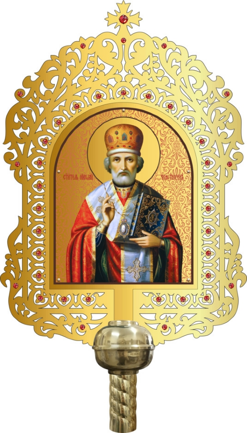 Altar Icon No. 5 (small shape) 47×24.5 cm