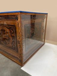 Wooden Altar Table, inner 100x100x100 cm, outer 120x120x120 cm