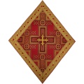 Red Cloth under the Cross "Cross" Rhombus